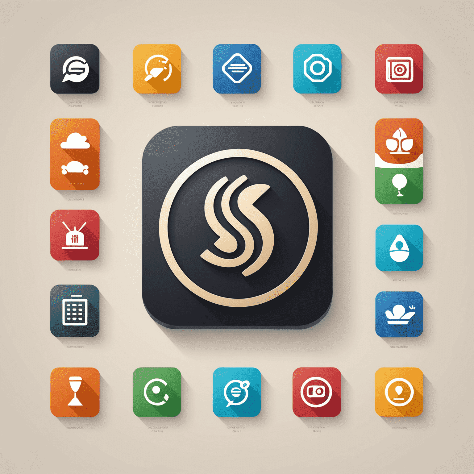 AppsMews logo: A modern, sleek design combining app icons and hotel imagery