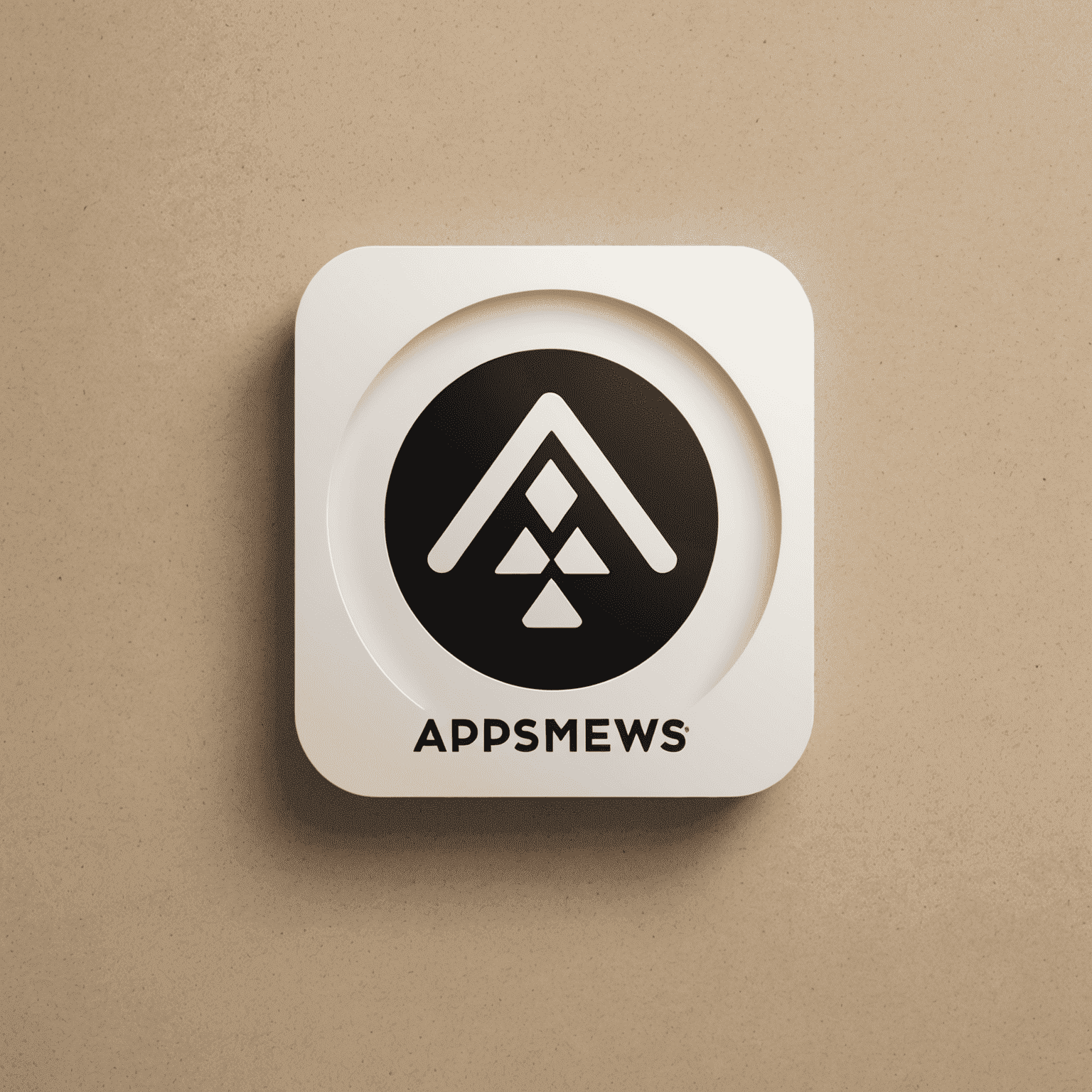 AppsMews logo: A modern, sleek design combining app icons and hotel imagery
